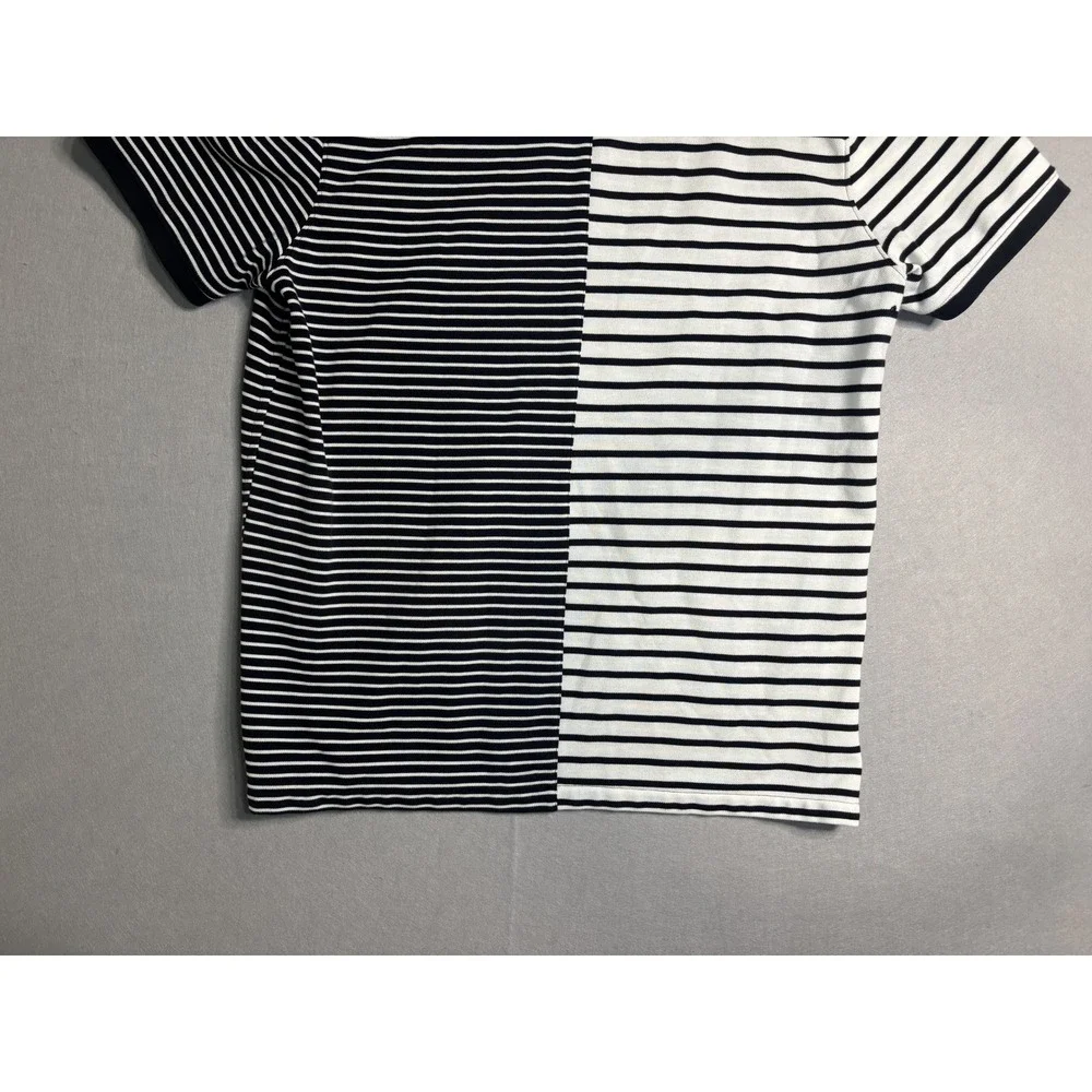 Nike Dri-FIT The Nike Polo Striped Men's XL Black/White